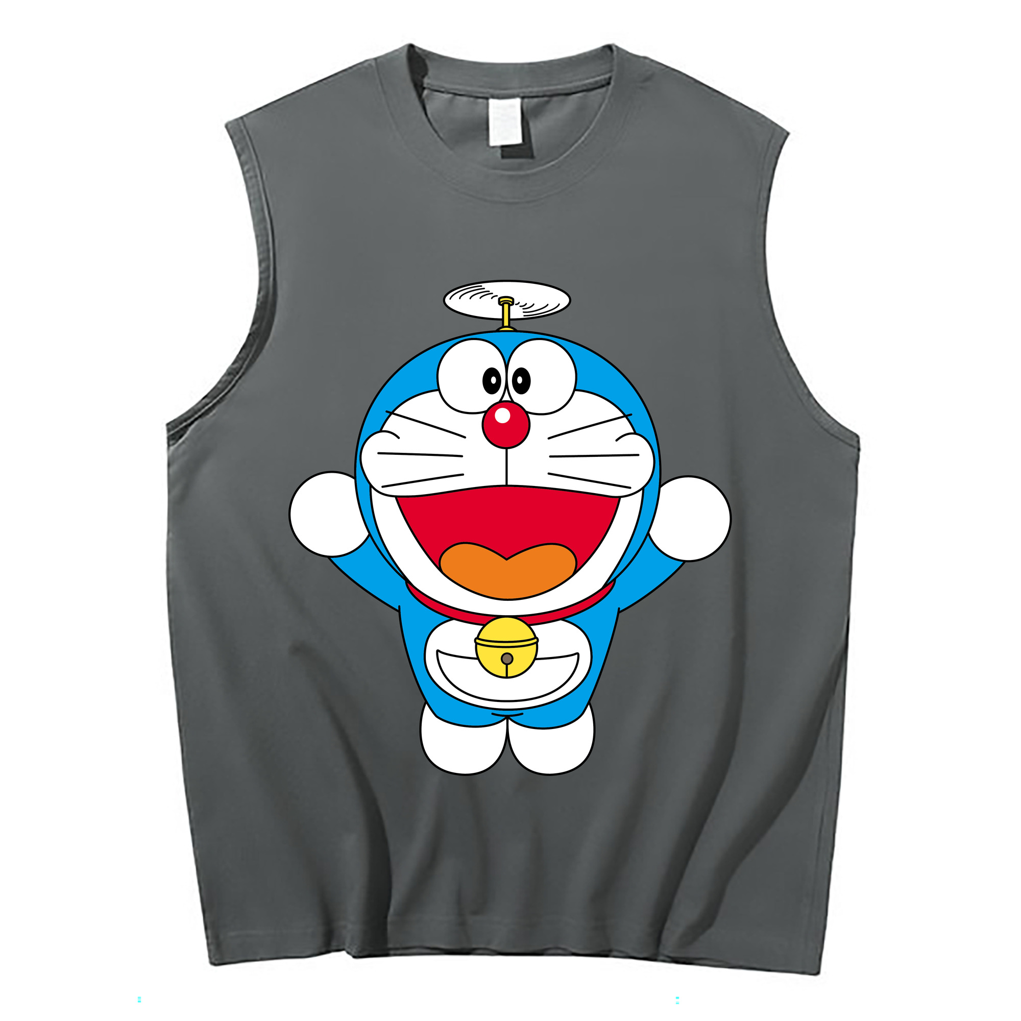 （画像用） ドラえもん Doraemon コットン100％タンクトップ（フロントプリント）